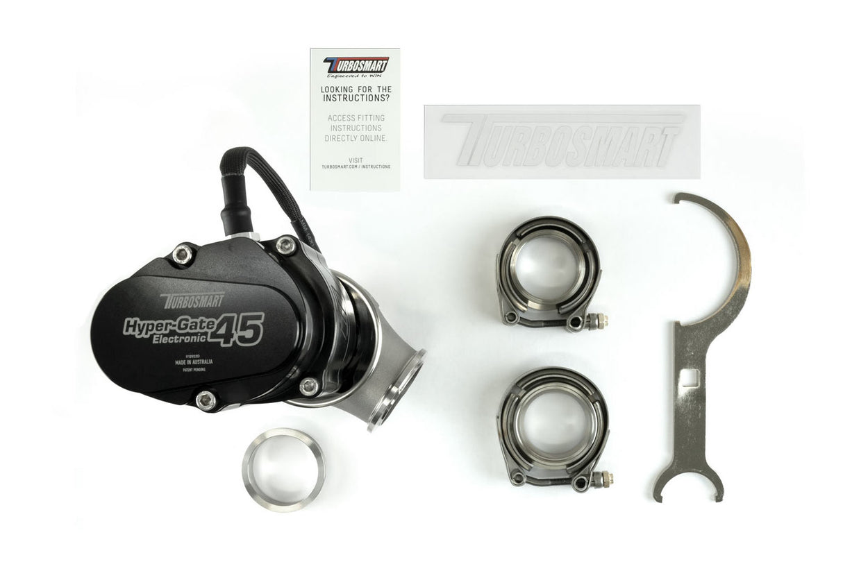 Turbosmart GenV eWG45 HyperGate45 Electronic Black - TS-0553-1502