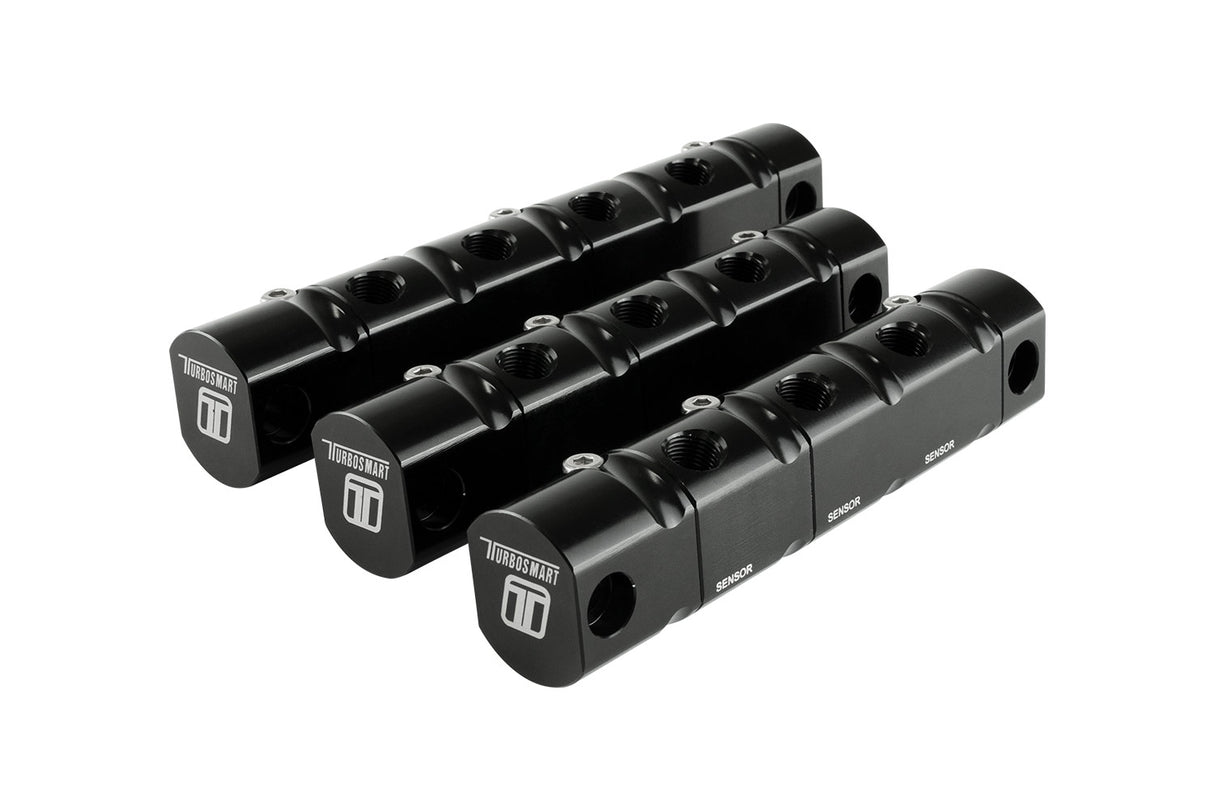 Turbosmart Modular Combo Block (4 Port & 2 Channel) 1/8NPT - TS-0704-1301