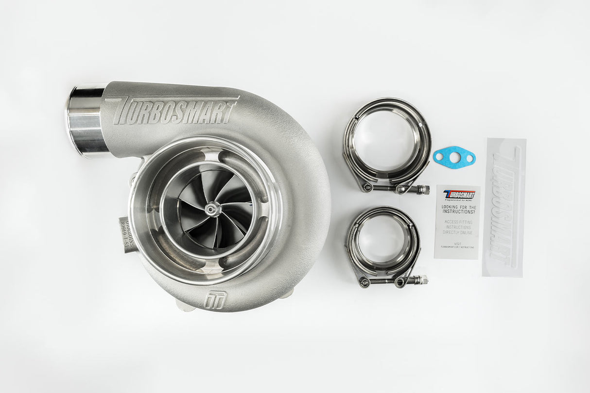 Turbosmart TS-1 Turbocharger 6466 V-Band 0.82AR Externally Wastegated (Reversed Rotation) - TS-1-6466VR082E