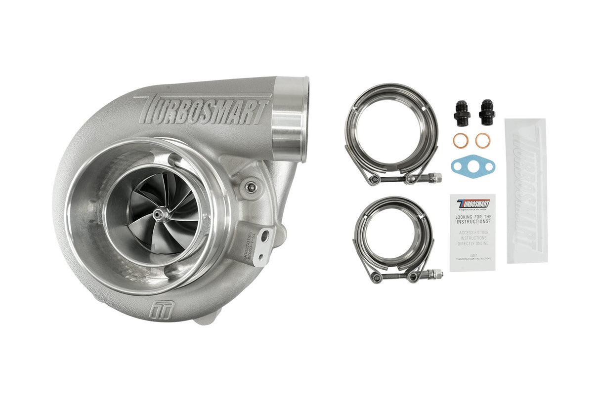 Turbosmart TS-2 Turbocharger (Water Cooled) 6262 V-Band 0.82AR Externally Wastegated - TS-2-6262VB082E
