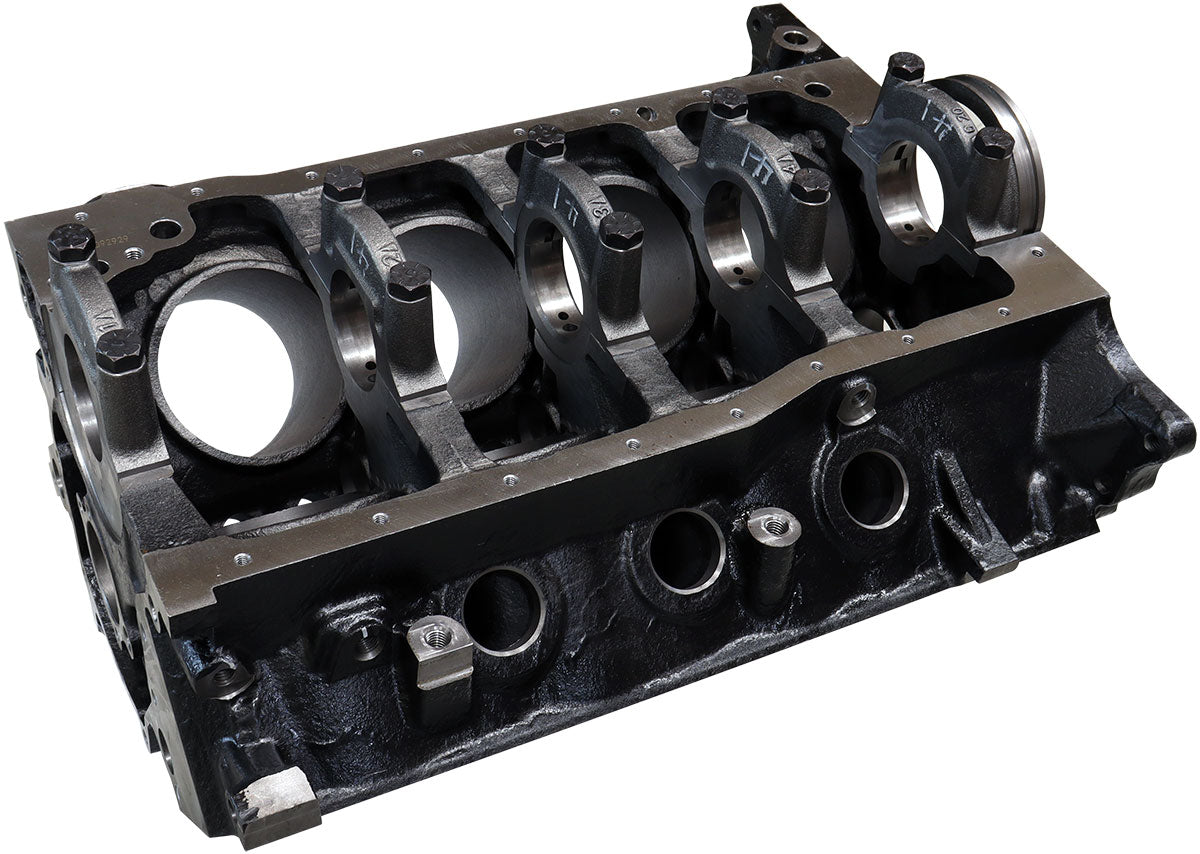 Aeroflow Cast Iron Ford 302W Late Engine Block, 4.000" Bore - AF96-1012