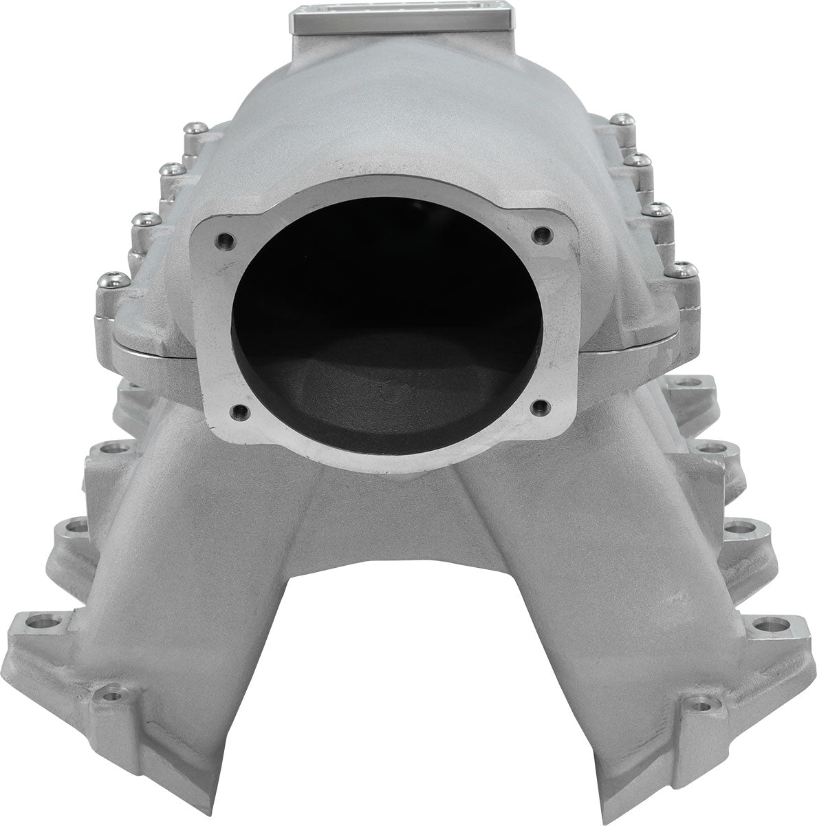 Aeroflow GM LS Cathedral Port Hi Rise EFI Modular Intake Manifold, Natural Cast Finish - AF6063-5001