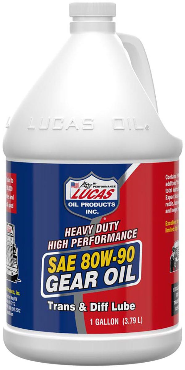 Lucas Heavy Duty Gear Oil, SAE 80W-90 - LUC10046 LUC10046