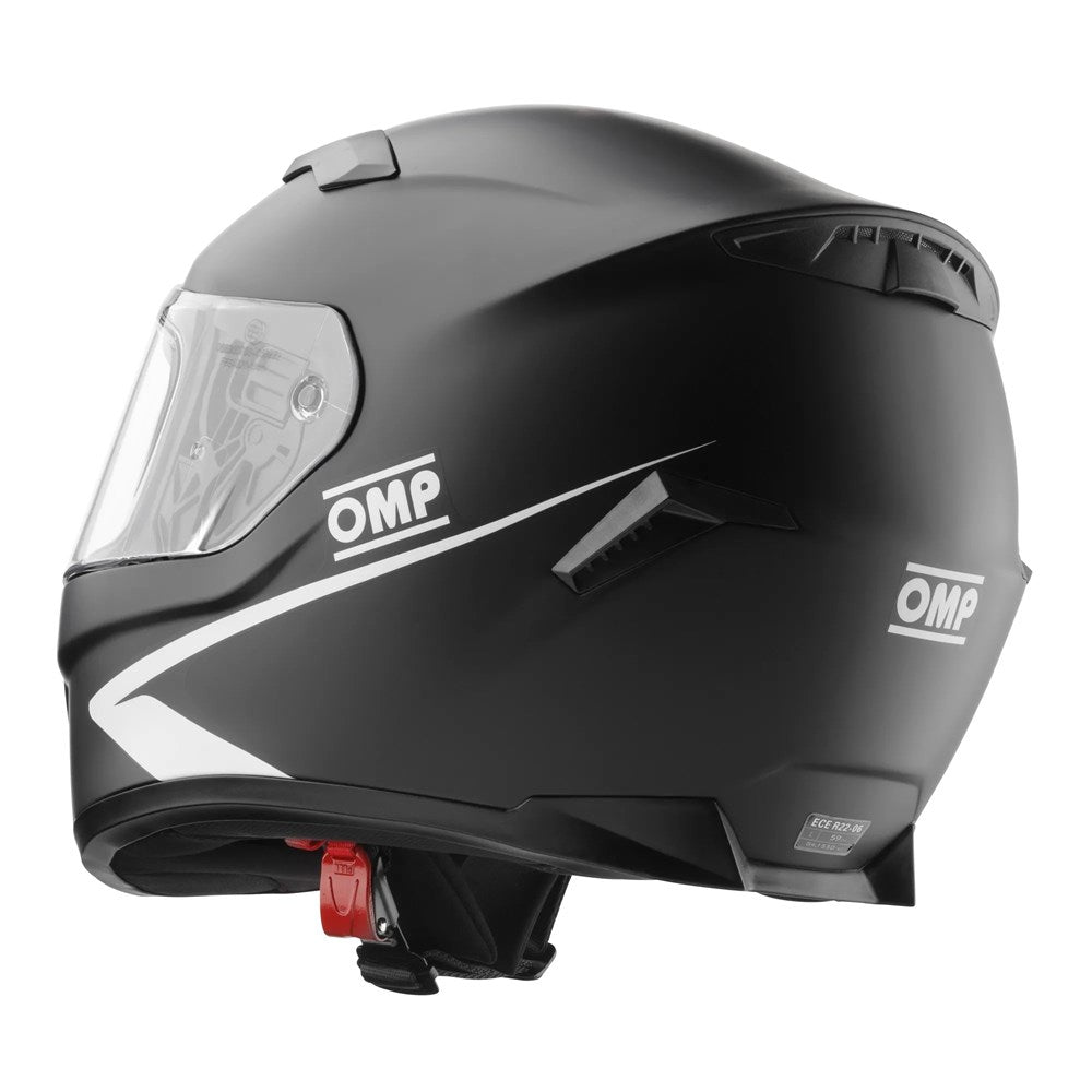 OMP Helmet Circuit Matt Black