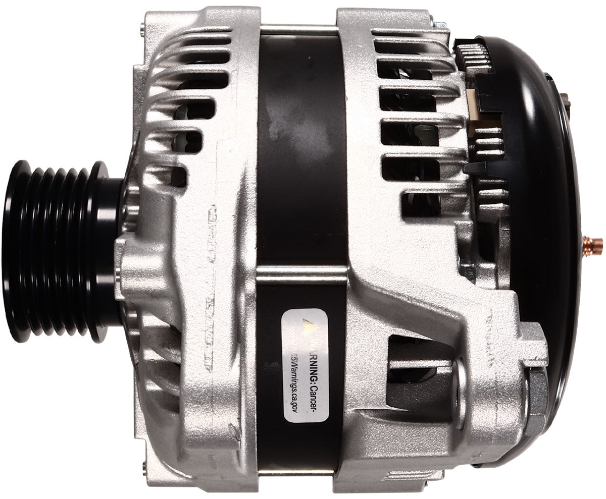 Mechman Elite Series 240 Amp Alternator, Natural Finish - MM11625240-1