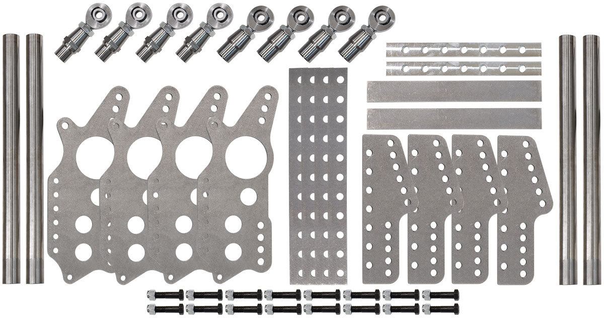Aeroflow Universal Parallel 4-Link Kit - AF5080-1000 AF5080-1000