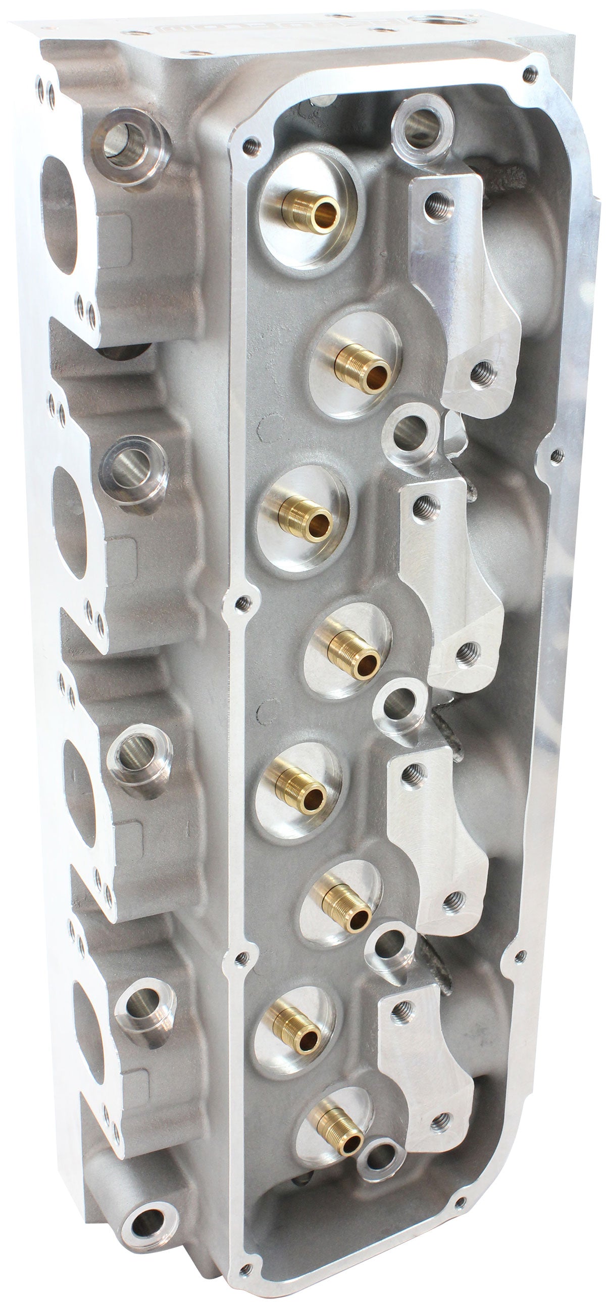 Aeroflow Bare 3V 235cc Aluminium Cylinder Heads with 64cc Chamber (Pair) Suit Ford 302-351 Cleveland (AF95-0393-64)