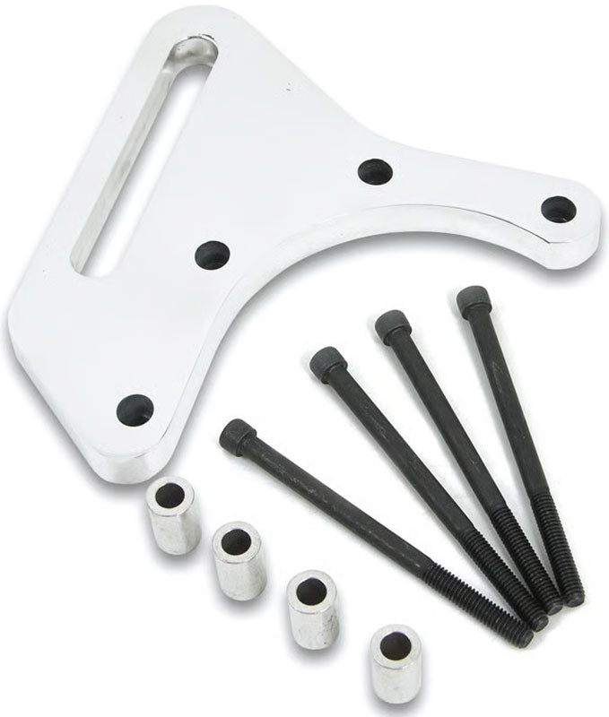 Weiand Idle Pulley Bracket, polished - WM7065P WM7065P