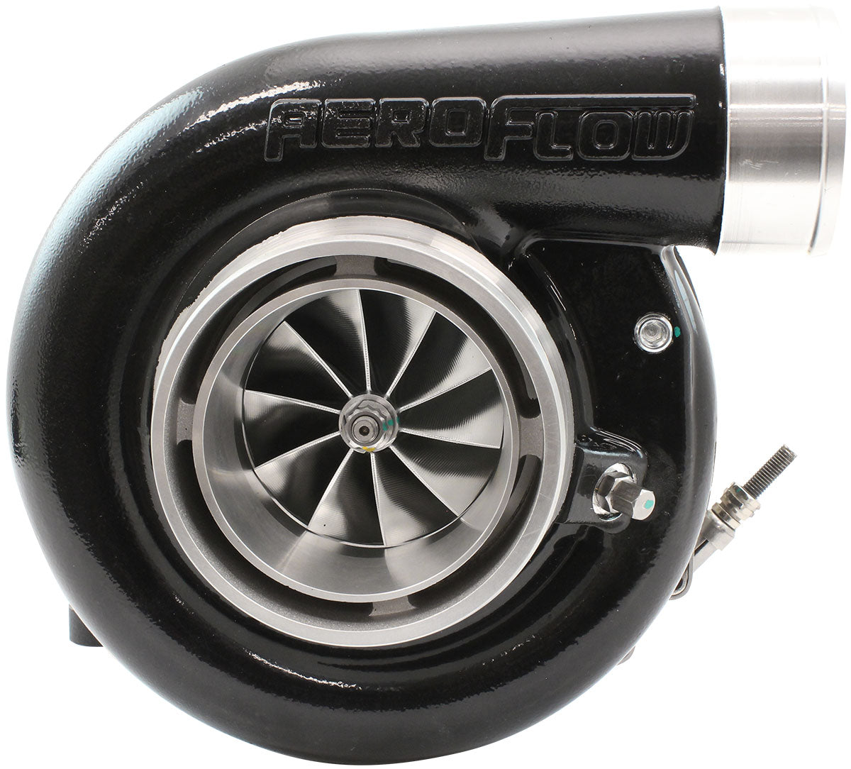Aeroflow BOOSTED 7170 T4 0.85 Turbocharger 1150HP, Black Finish - AF8005-4063BLK AF8005-4063BLK