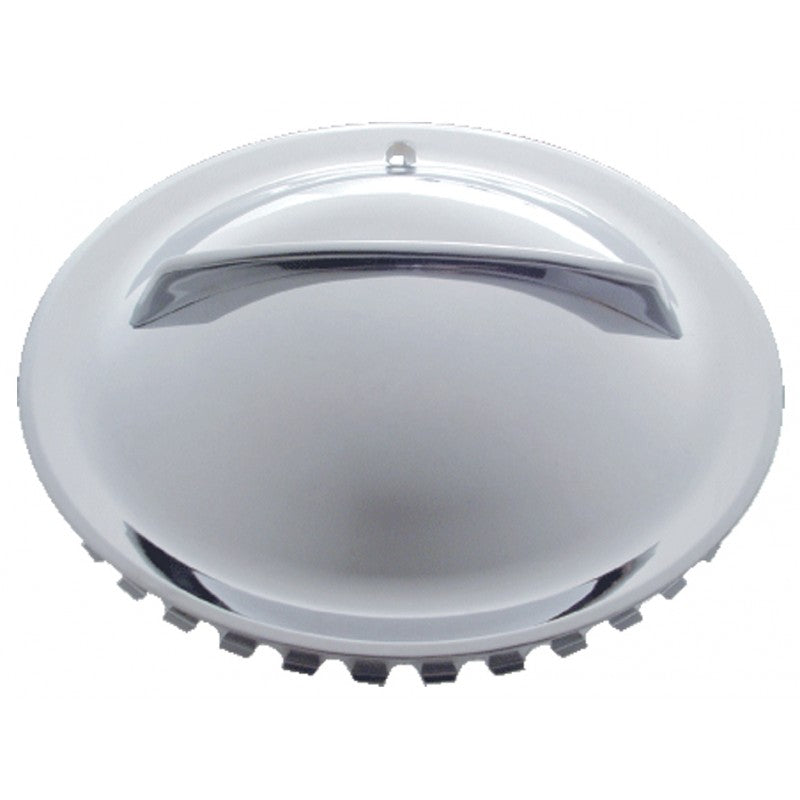 UPI Chrome Single Bar Wheel Covers Suit 15" Rims (Set Of 4) - UPBHC02-15 UPBHC02-15