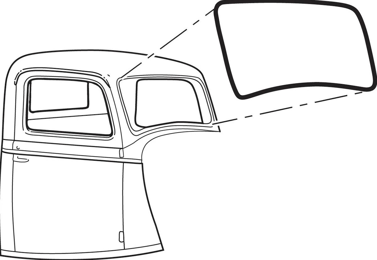 Bob Drake Front Windscreen Seal - BD48-701290 BD48-701290