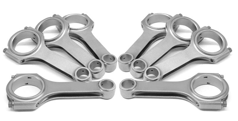 Scat Pro Sport Rods 4340 Forged H-Beam Conrods Ford 302W Stroker, 5.400" length, .927" pin dia., 2.123" journal size, ARP L19 bolts - SC23025421927L19 SC23025421927L19