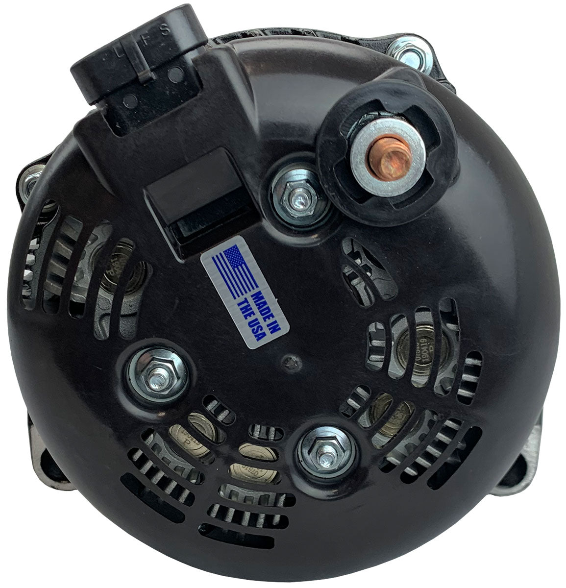 Mechman High Output 400 Amp Alternator, Black Finish - MM8206400-BLAC