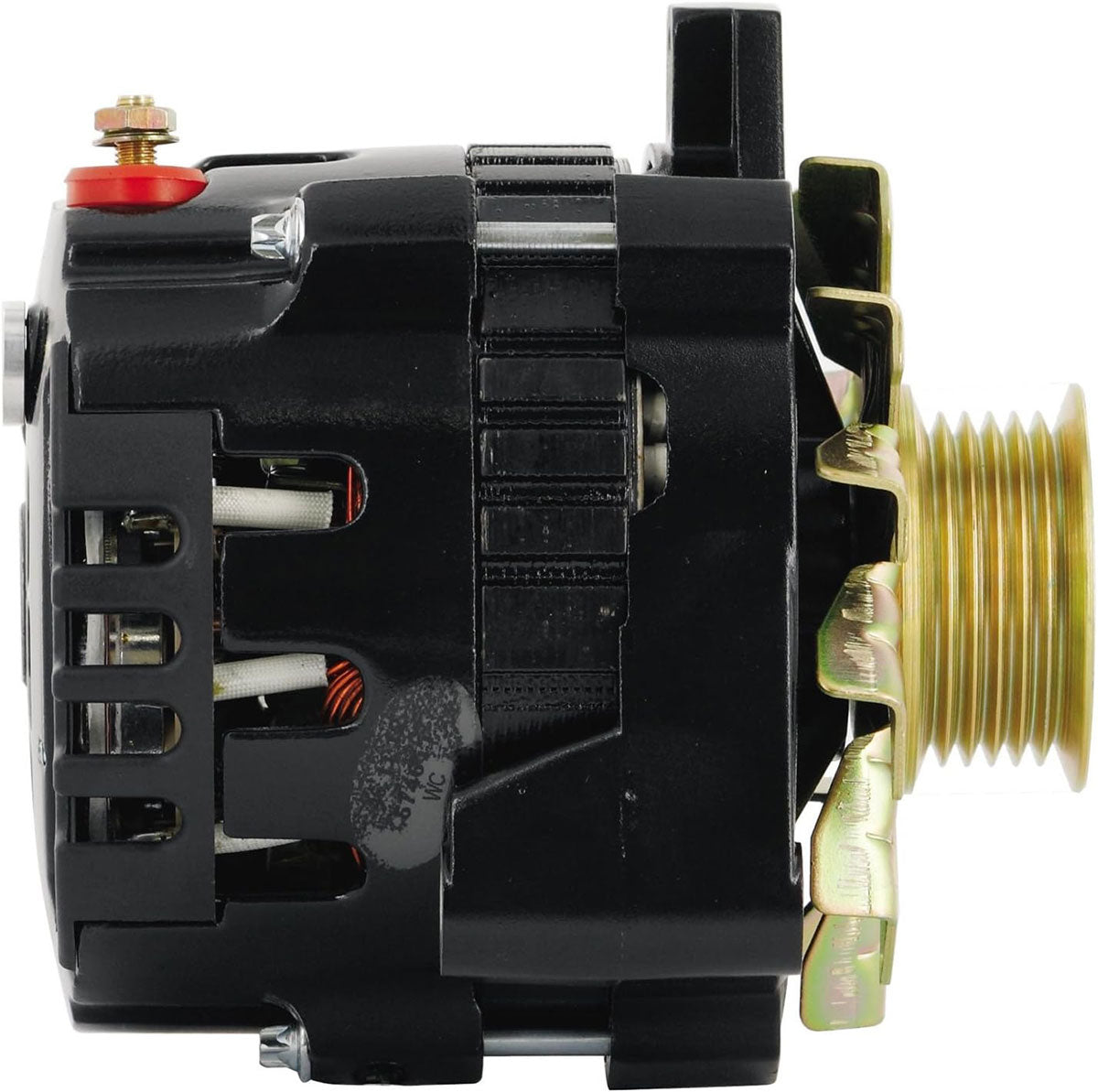 Powermaster GM/Chevy Alternator, Black - PM57461 PM57461