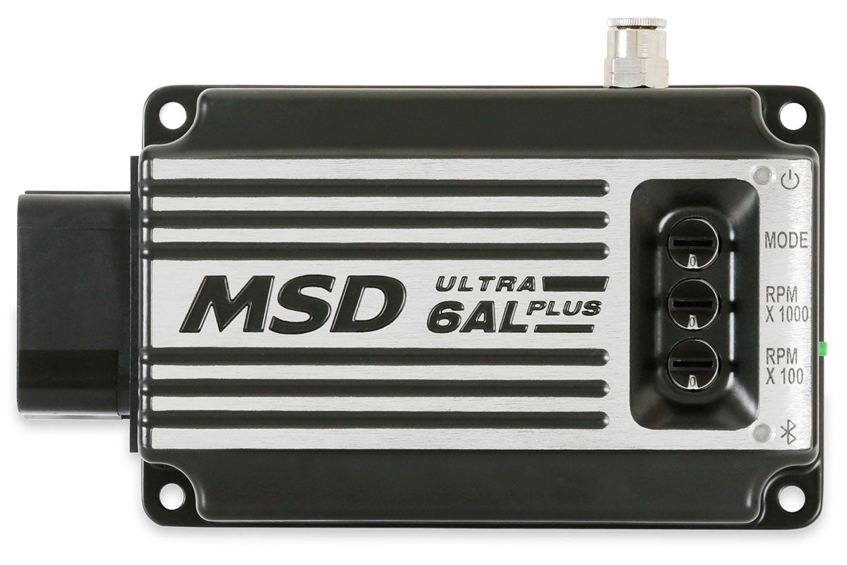 MSD Ultra 6AL Plus Ignition Control, Black - MSD65233 MSD65233