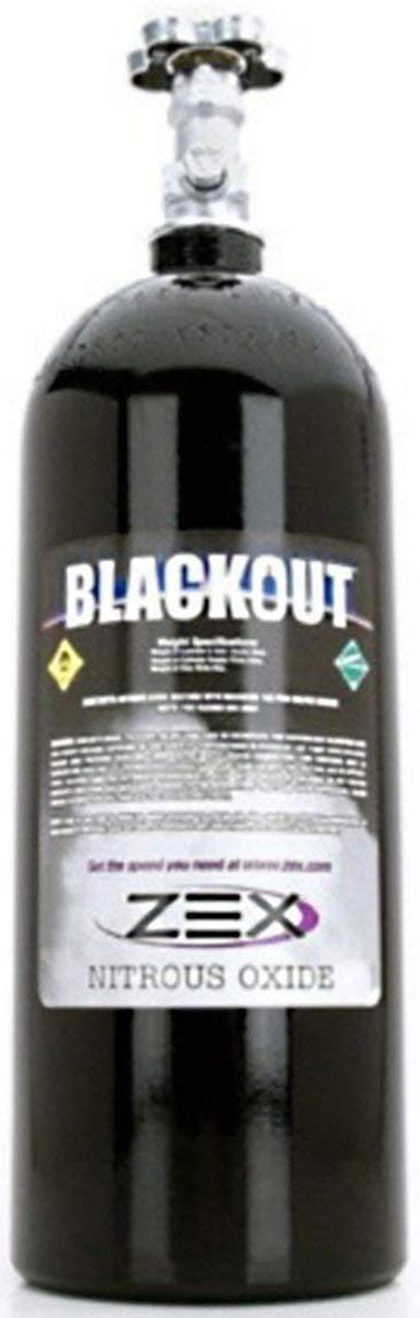 Zex Blackout Series 5lb. Nitrous Bottle - ZEX82355 ZEX82355