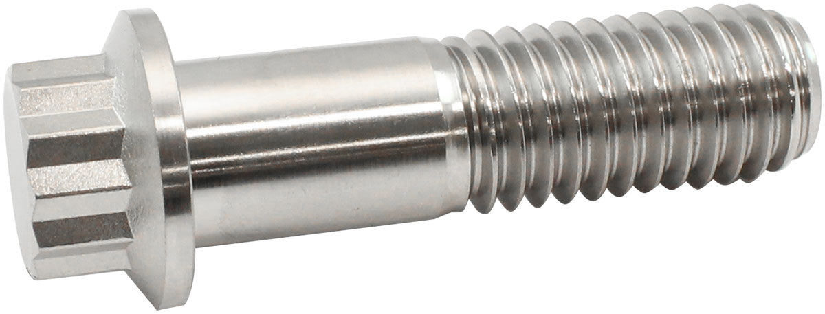 Aeroflow 1/2-13", UHL 1-3/4" Titanium Bolt 12 Point Head, Natural Finish, Sold Single (AF3519-1750) AF3519-1750