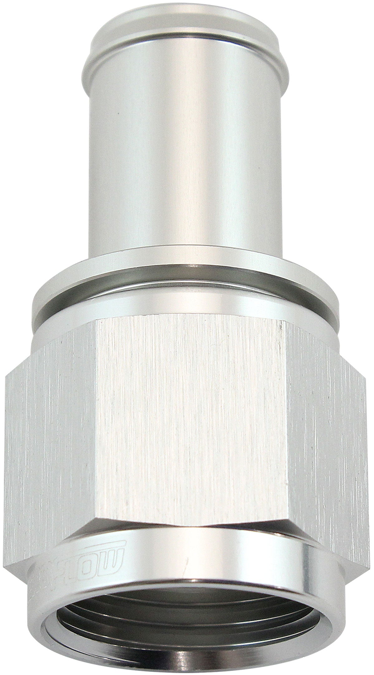 Aeroflow Straight Hose Barb 5/8" to -10AN Female Silver Finish (AF411-10S) AF411-10S
