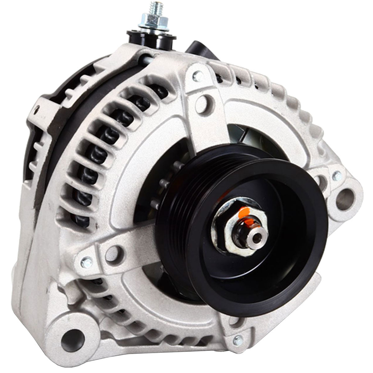 Mechman Import 170 Amp Racing Alternator, Natural Finish - MM13546170 MM13546170