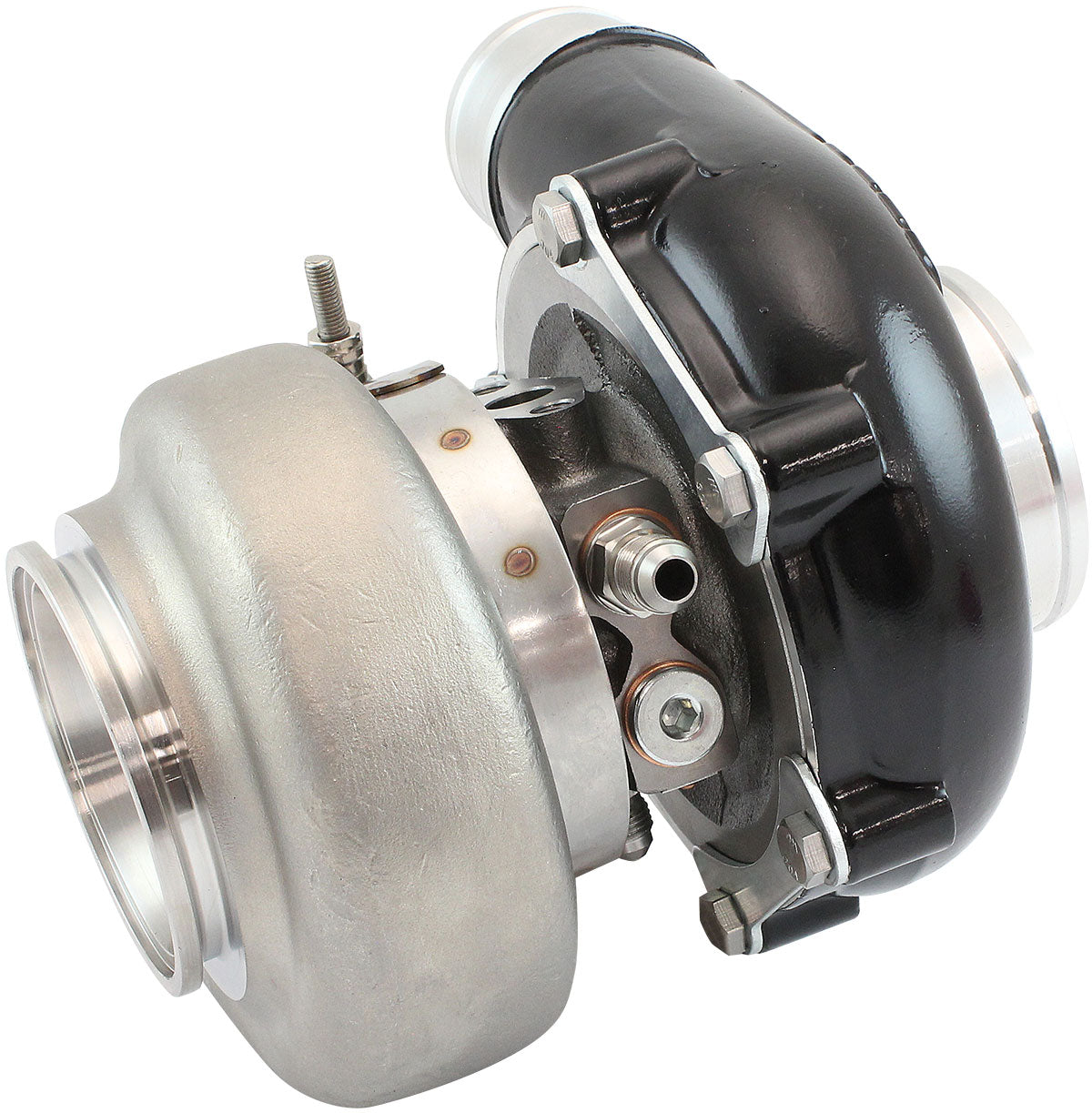 Aeroflow BOOSTED B5455 .63 Turbocharger 660HP, Hi Temp Black Finish - AF8005-3039BLK
