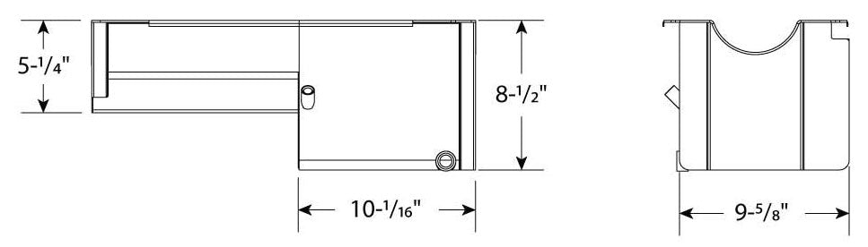 Moroso Fabricated Oil Pan, 7 Quart Capacity, 8-1/2" Deep - MO21019
