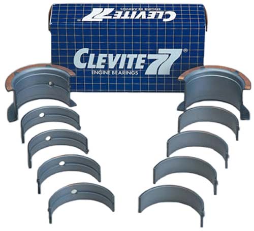 Clevite V Series Main Bearing Set .001" Suit SB Chev L/J 262-350, Vandervell Style Race Bearing (CLMS909V 001) CLMS909V 001
