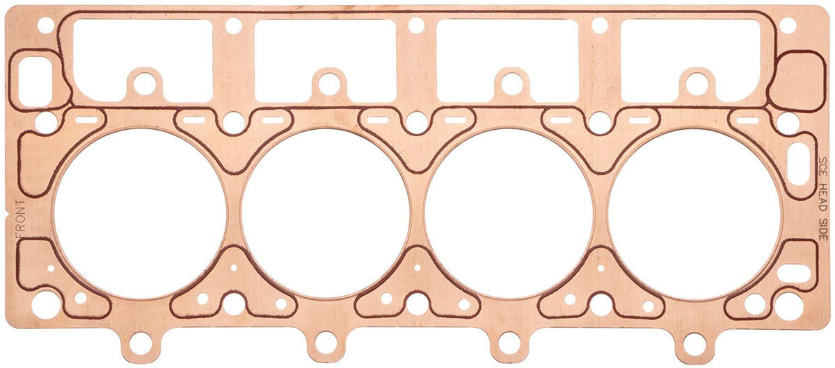 SCE Titan Copper Head Gasket, 4.160" Bore, .043" Thick, Left Hand - SCE-S191643L SCE-S191643L