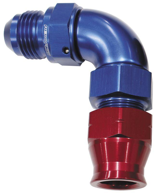 Aeroflow 90° Tube to Male AN Adapter 1/4"to -4AN (AF137-04) AF137-04