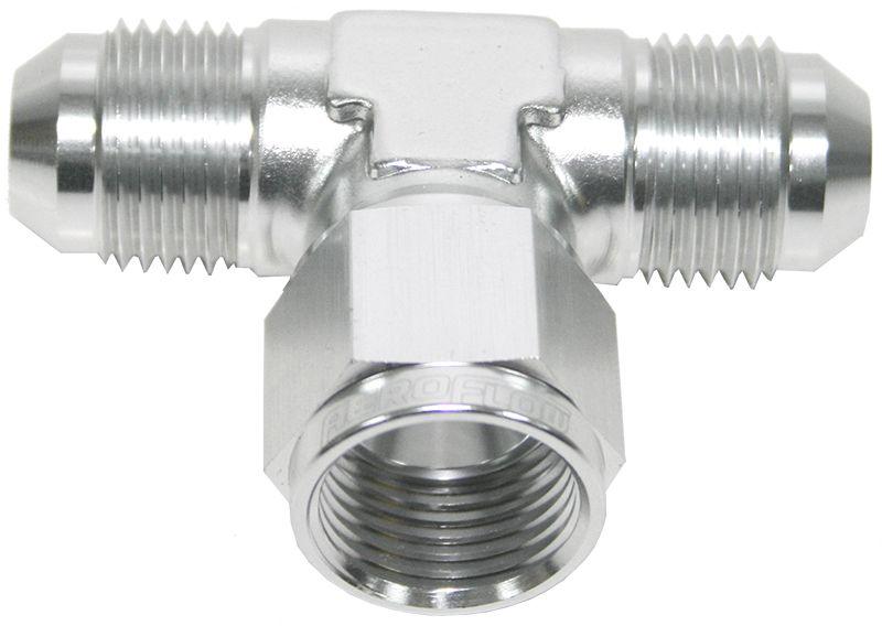 Aeroflow AN Tee Female Swivel On Side -8AN (AF144-08S) AF144-08S