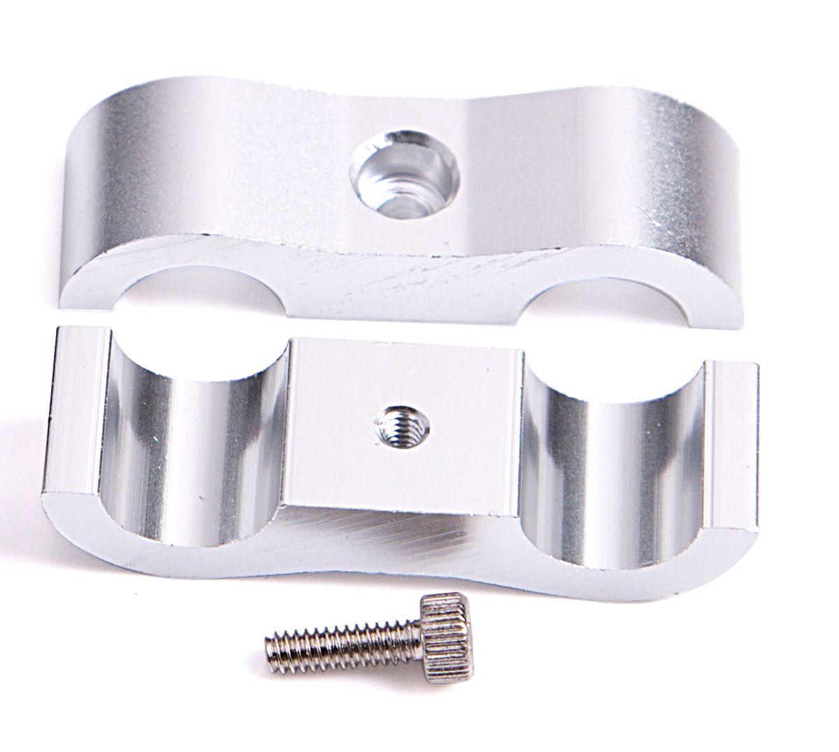 Aeroflow Billet Aluminium Dual Hose Separators (AF156-17S) AF156-17S