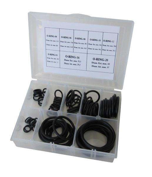 Aeroflow Buna N Rubber O-Ring Kit suit -3AN to -20AN (AF174-KIT) AF174-KIT