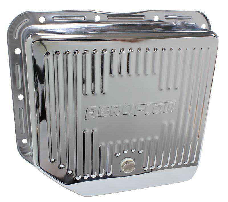 Aeroflow Chrome Transmission Pan (AF1825-3003) AF1825-3003