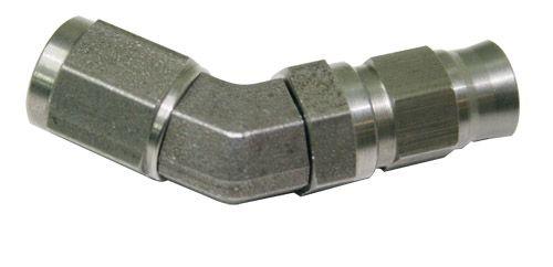 Aeroflow 45° Stainless Steel Hose End -4AN (AF202-04) AF202-04