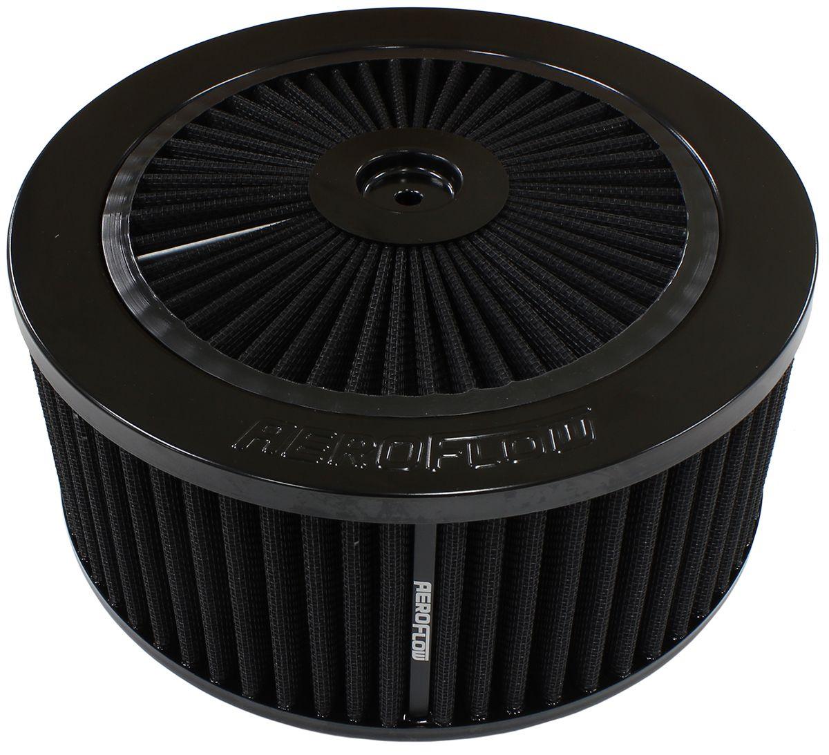 Aeroflow Black Full Flow Air Filter Assembly (AF2251-3154) AF2251-3154