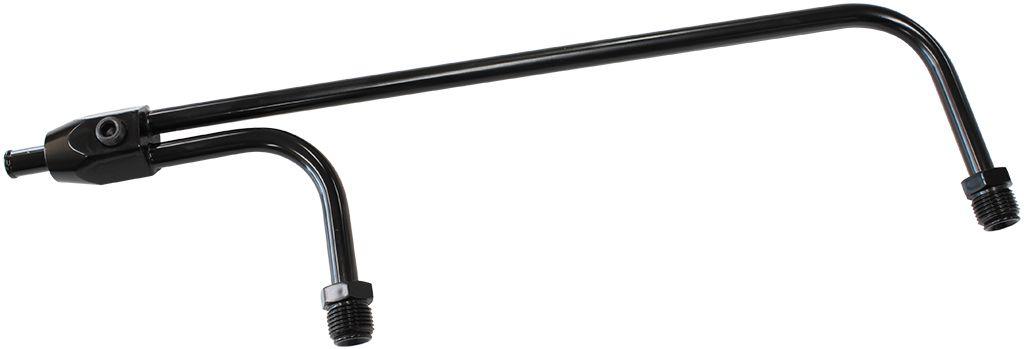Aeroflow Black Steel Holley Fuel Line (AF30-4150BLK) AF30-4150BLK