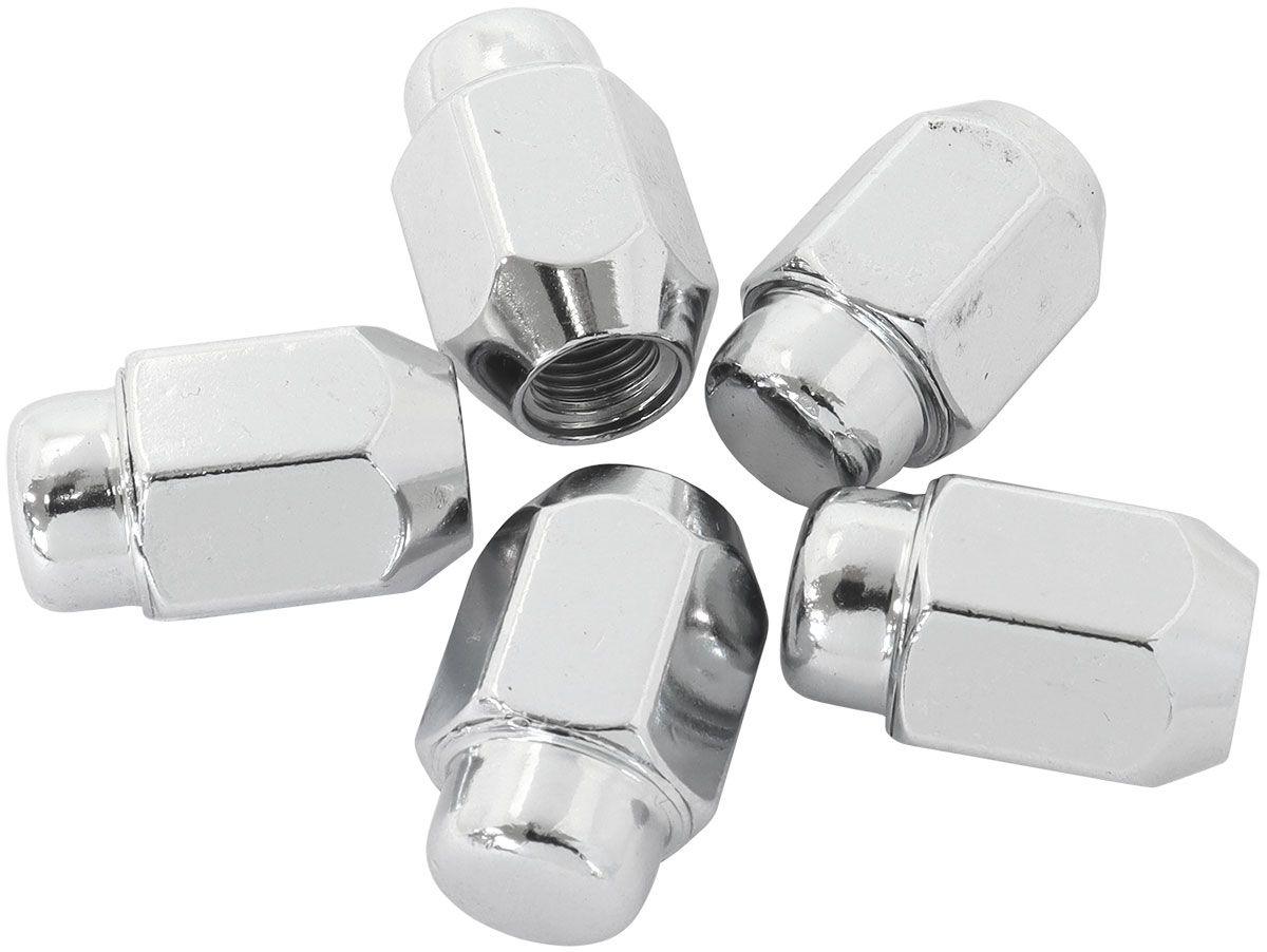 Aeroflow Acorn Medium Closed Chrome Wheel Nuts - M12 x 1.25mm (AF3045-2000) AF3045-2000