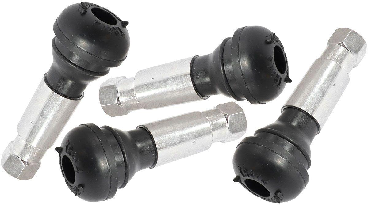 Aeroflow Rubber Pull-Thru Valve Stems - Chrome Finish (AF3060-0008) AF3060-0008
