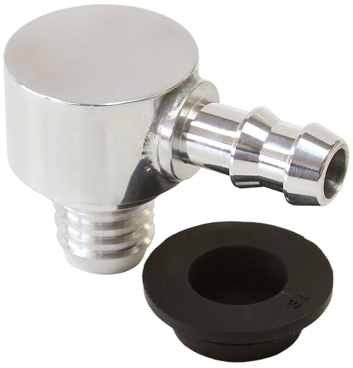 Aeroflow Universal Billet Brake Booster Valve with 3/8" Barb (AF350-01) AF350-01