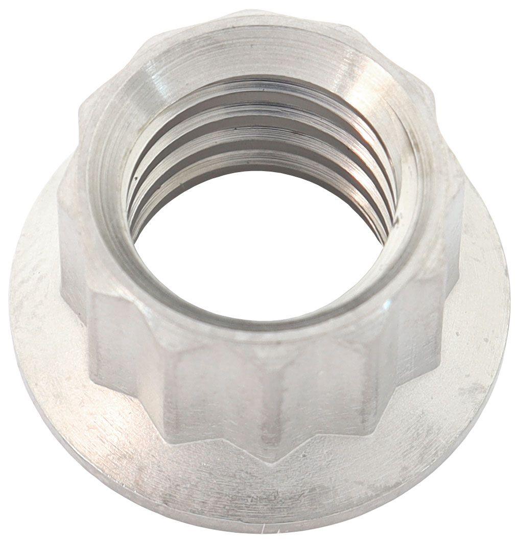 Aeroflow 3/8" Titanium 12 Point Nut (AF3514-0010) AF3514-0010