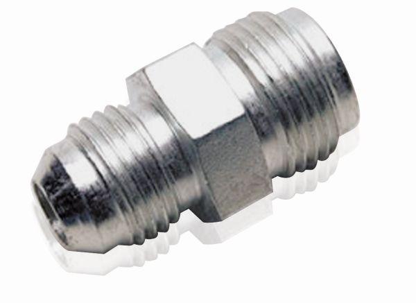 Aeroflow Power Steering Adaptor 1/2"-20 Inverted Seat to -6AN (AF353-06SS) AF353-06SS
