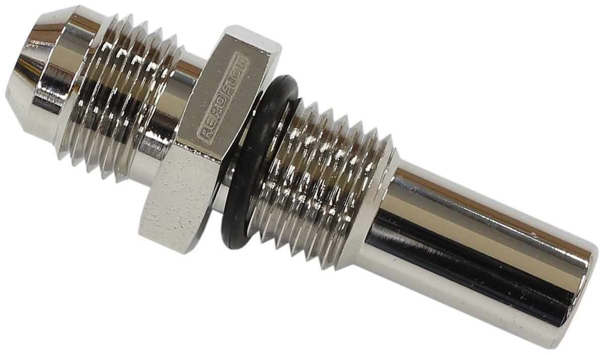 Aeroflow Transmission Adapter Long Tail 1/4"-18 NPSM to -6AN (AF385-06L) AF385-06L