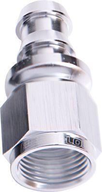 Aeroflow 400 / 510 Series Full Flow Push Lock Straight Hose End -6AN (AF401-06S) AF401-06S