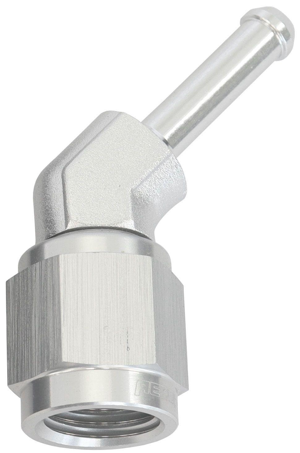 Aeroflow 45° Hose Barb 3/16" to -4AN (AF412-04S) AF412-04S