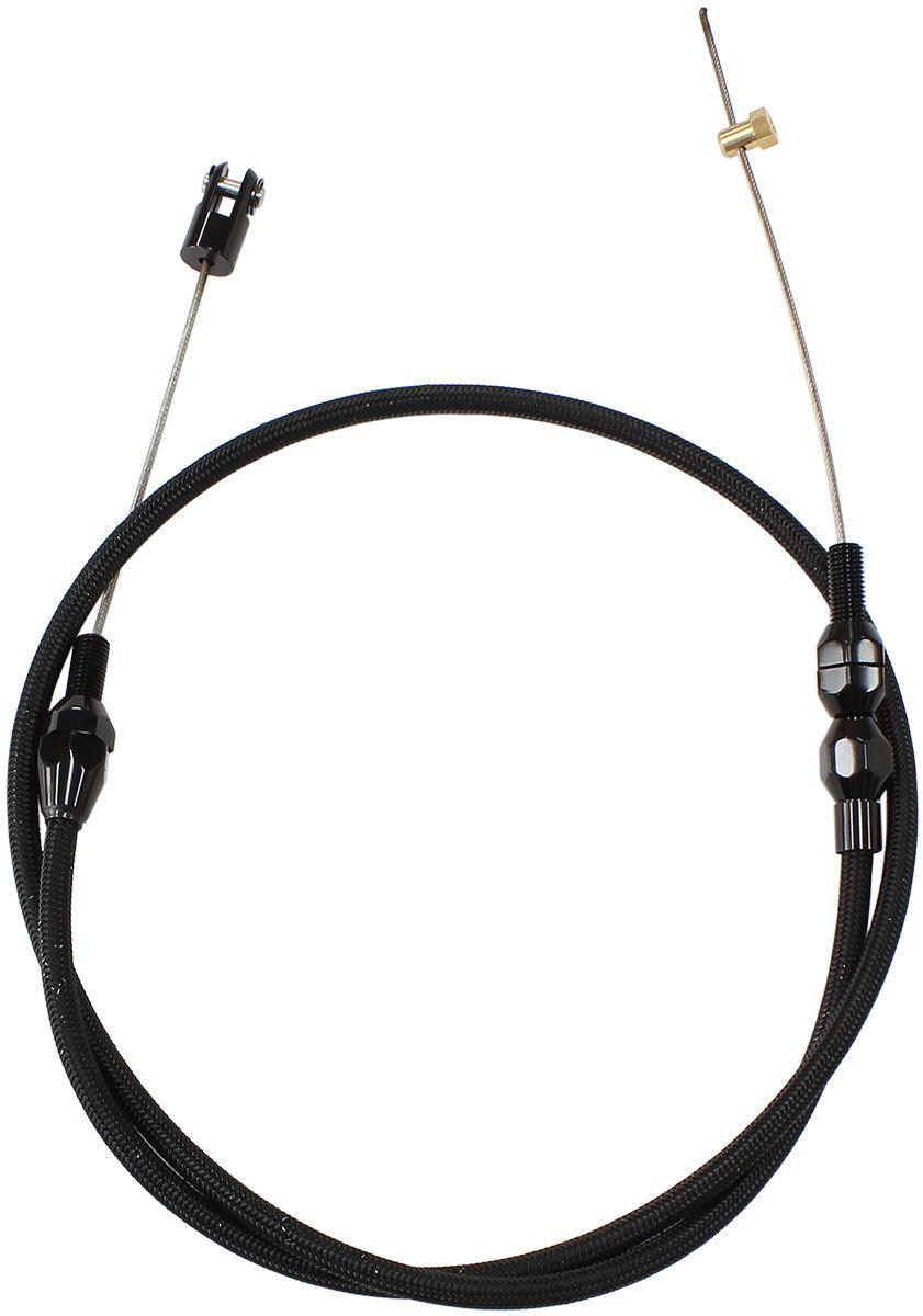 Aeroflow Stainless Steel Throttle Cable - Black (AF42-1101LS1BLK) AF42-1101LS1BLK