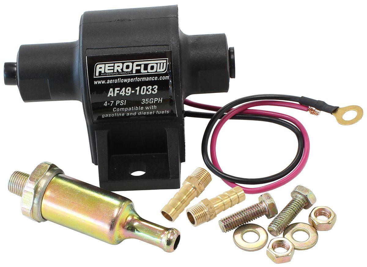 Aeroflow Low Pressure In-Line Carburettor Fuel Pump (AF49-1033) AF49-1033