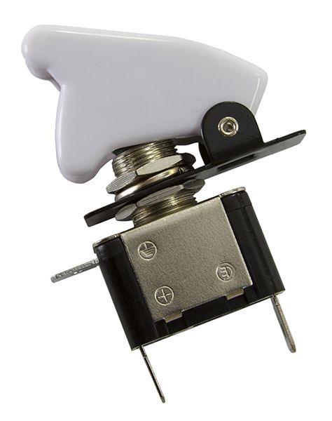 Aeroflow White Covered LED Rocket / Missile Switch (AF49-5030) AF49-5030