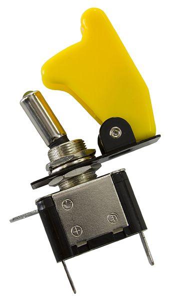 Aeroflow Yellow Covered LED Rocket / Missile Switch (AF49-5040)