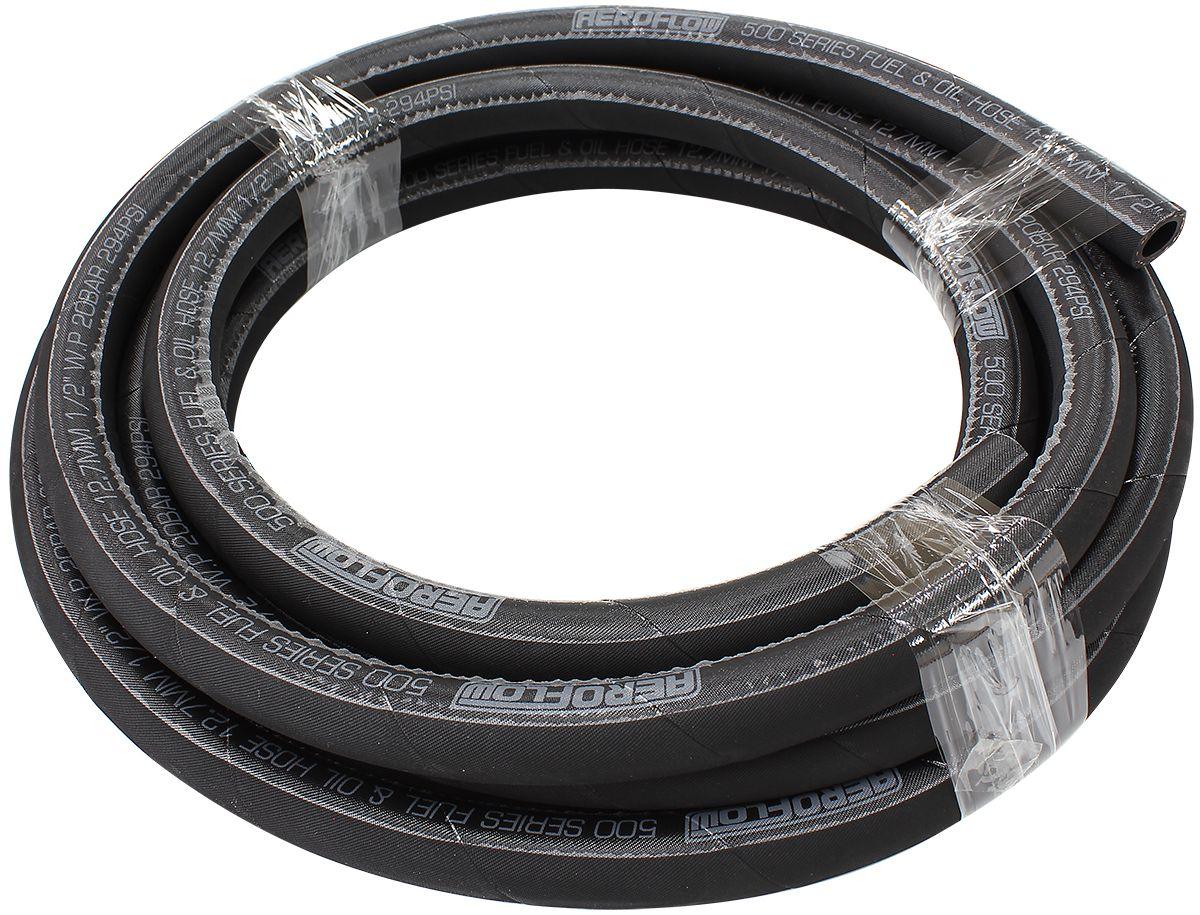 Aeroflow 500 Series Black Push Lock Hose -10AN (AF500-10-30MBLK) AF500-10-30MBLK