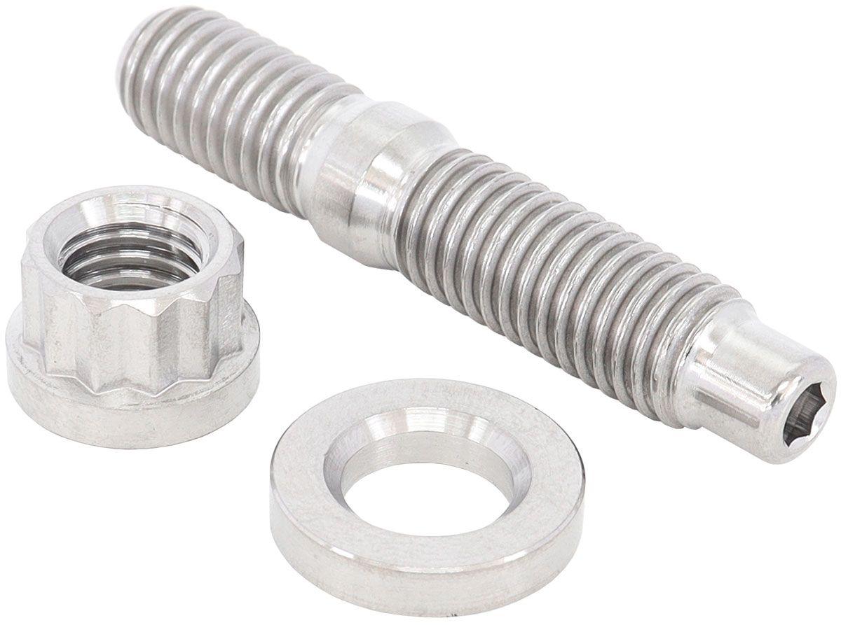 Aeroflow M8 x 1.25mm Titanium Stud, Nut and Washer Kit (AF55-2000) AF55-2000