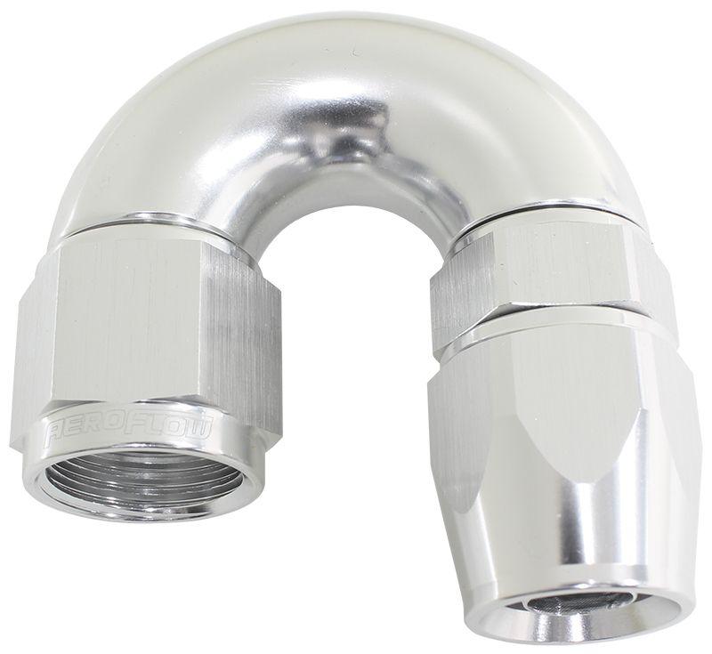 Aeroflow 570 Series PTFE 180° Hose End -3AN (AF576-03DS) AF576-03DS